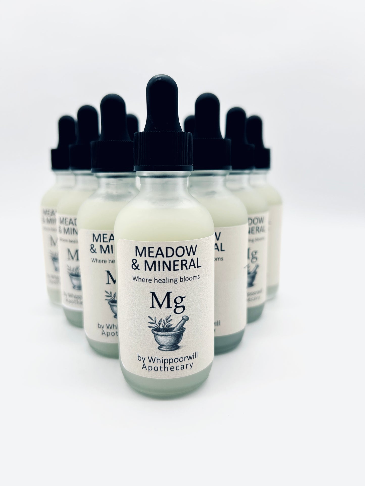 Peppermint Magnesium Body Oil | Meadow & Mineral by Whippoorwill Apothecary